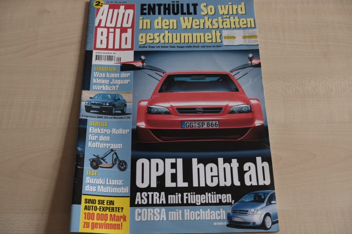 Deckblatt Auto Bild (29/2001)
